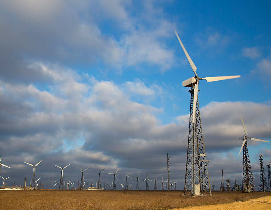 Generación de energía eólica